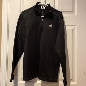 Mens Large Vintage Adidas Quarter Zip!